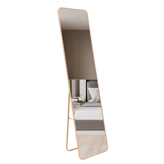 Espejo Cuerpo Completo Grande Onof Marco Rectangular Moderno
