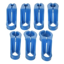 IBASETOY 7Pcs of Fuel Injector Removal Tool Kit Blue for Mechanics Automotive Use