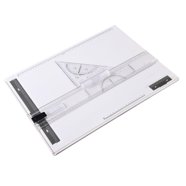 Drawing Board Ergonomic Angle Adjustable Sliding Ruler 60x45cm Graphic ...