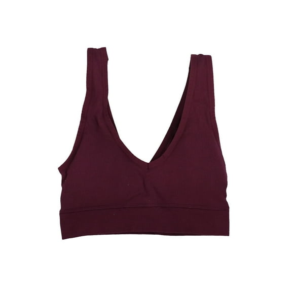 Jockey Women's Bralette Bra Seam-Free Stretch Comfort Waffle Black Current S New