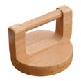 thumbnail image 1 of Barra de impresión en bloque de madera, herramienta de impresión, prensa de impresión manual, sello y relieve Mango redondo, 1 of 7
