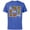 Royal Heather, variant on Marvel 85th Anniversary We Are Groot Super Hero Impressions - Short Sleeve Cotton T-Shirt for Adults - Customized-Natural