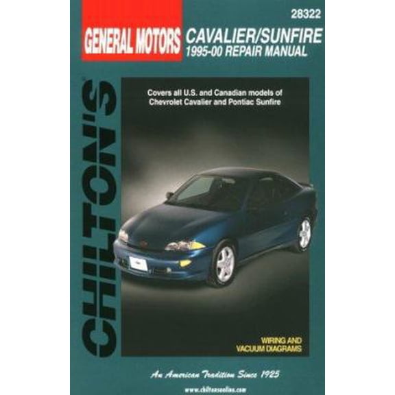 Pre-Owned GM Cavalier and Sunfire, 1995-00 1995-00 Repair Manual (Paperback) 0801991145 9780801991141