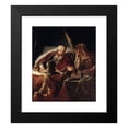 thumbnail image 2 of Abraham Van Dijck 12x14 Black Modern Framed Museum Art Print Titled - Isaac Blessing Jacob, 2 of 5