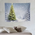 thumbnail image 4 of ONETECH  Winter Tapestry Snow Pine Forest Nature Scenery Tapestry for Bedroom Pine Tree Tapestry for Bedroom Teen Wall Art for Living Room Dorm Home Decor, 4 of 7
