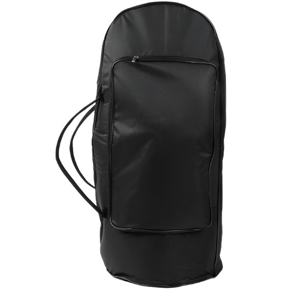 QAYOZ Portable Euphonium Storage Bag Musical Instrument Bag With Zipper Black Backpack