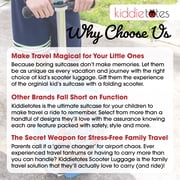 Kiddietotes 20 Child Hardside Kids Travel Luggage