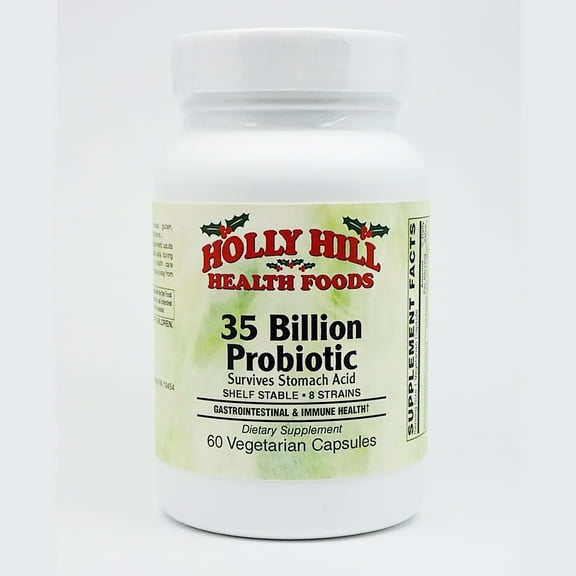Holly Hill Health Foods, 35 Billion ProBiotic, 60 Vegetarian Capsules