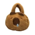 thumbnail image 4 of Bolso de mano de carpincho, bolsa de compras, regalos, bolso de peluche con personaje de dibujos animados, bolso de moda Estilo A, 4 of 9