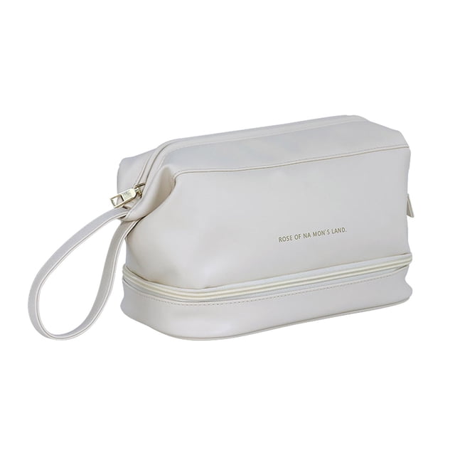 Bolsa de viaje para guardar cosméticos, bolsa de viaje para artículos de tocador, portátil, impermeable, ligera, bolsa de cosméticos para mujer, bolsa