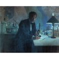 thumbnail image 2 of Louis Pasteur. Nfrench Chemist And Microbiologist. Pasteur In His Laboratory. Fresco By Fournier. Print by, 2 of 2
