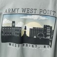 thumbnail image 5 of Men's Gray Army Black Knights Team Comfort Colors Campus Scenery T-Shirt, 5 of 5