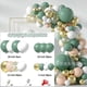 thumbnail image 3 of 124 Packs Sage Green Peach Blush Pink Balloon Garland Arch Kit for Baby Bridal Shower Wedding Jungle Safari Theme Birthday Party Decorations, 3 of 3