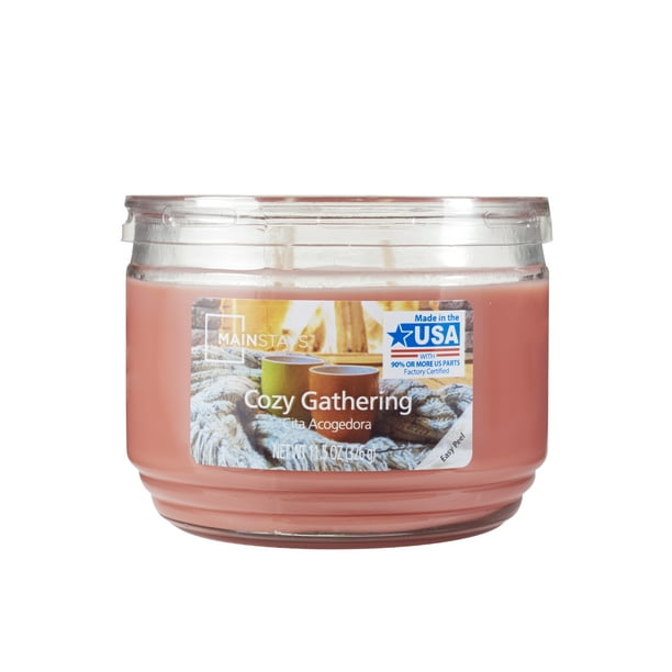 Mainstays Cozy Gathering 3Wick 11.5 oz. Scented Candle
