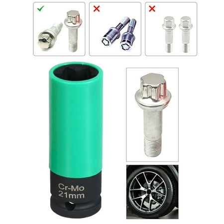 RANMEI Anti-Theft Tire Sleeve Steel Wheel Lock Nut Removal For S Series
