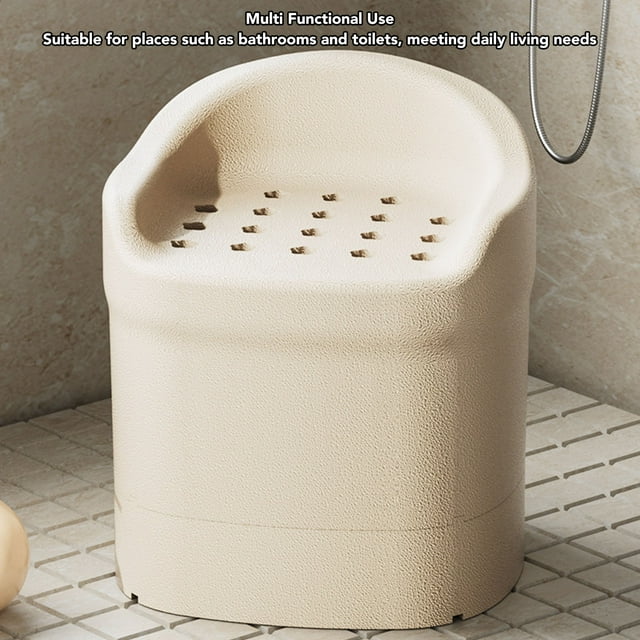 Shower Bench, Adjustable Height Shower Chair High Stability for Home