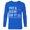 Royal, variant on Hawkeye Put A Bow On It Holiday - Long Sleeve T-Shirt for Men – Customized-Athletic Heather