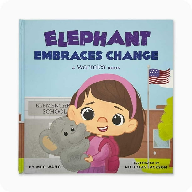 Libro infantil Warmies Elephant Embraces Change