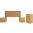 thumbnail image 1 of Recamara KS 4 Piezas Katir Sin Espejo Natural - Kessa Muebles, 1 of 5