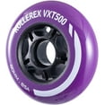 thumbnail image 5 of Rollerex VXT500 Inline Skate Wheels – 4 Pack Durable Replacement Roller Blade Wheels for Indoor & Outdoor Skating (80mm, Royal Purple), 5 of 6