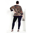 thumbnail image 2 of Avenue Women's Plus Size Tessa Top, 2 of 2
