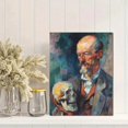 thumbnail image 2 of Qisvanset Simple Human Portrait Canvas Print 12x16 Inch Hotel Lobby Art, 2 of 8