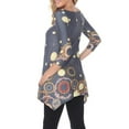 thumbnail image 3 of (gray, m) - Women's Erie Tunic Top, 3 of 4