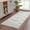 Gray, Cream / Gala, variant on Hauteloom Atlas Moroccan Farmhouse Kitchen Hallway Entryway Shaggy Runner Rug - Bohemian Shag Rug - Plush High Pile - Southwestern Boho Soft Carpet - Black, Cream, Grey, Beige - 2'7" x 7'3"