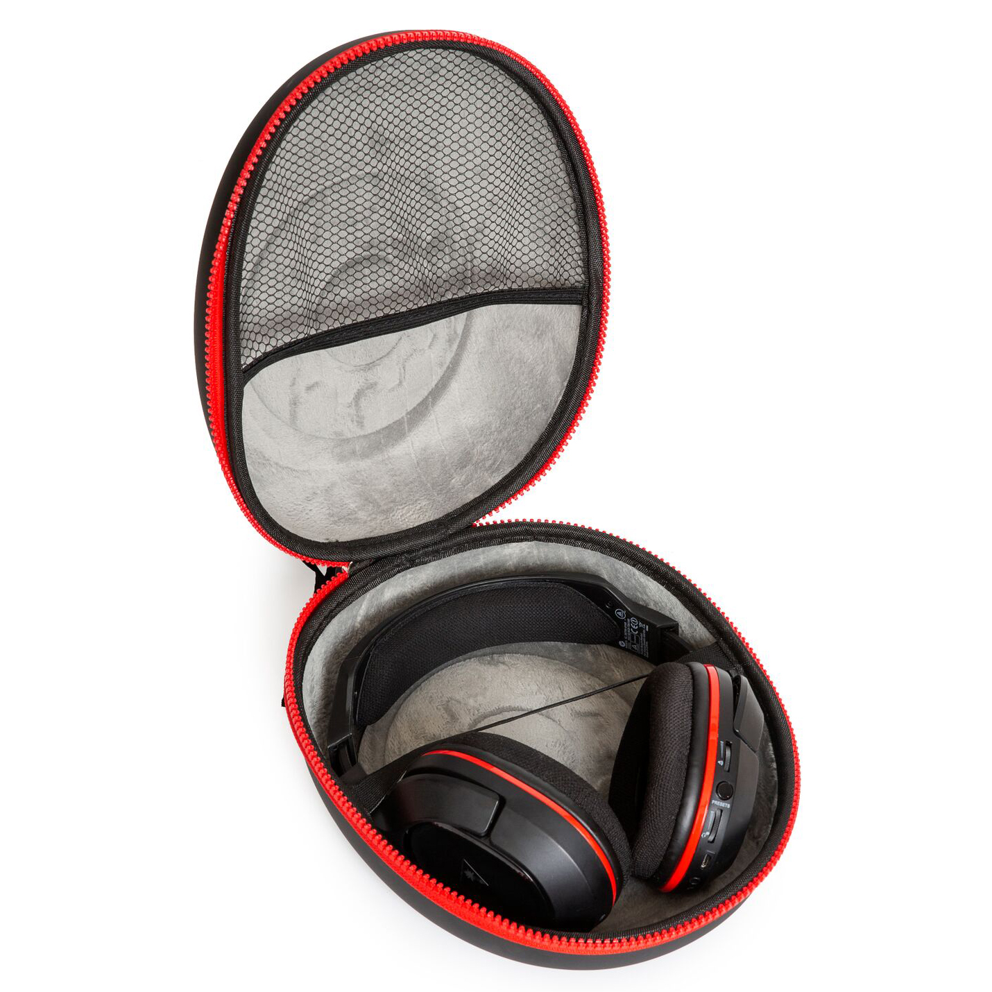 Deco Gear Hard Body Protective Full Size DJ Headphone Case for Sennheiser, JBL, Bose, Skullcandy, Sony, Audio-Technica, Bang & Olufsen, Beyerdynamic, Beats by Dre Headphones - image 5 of 8