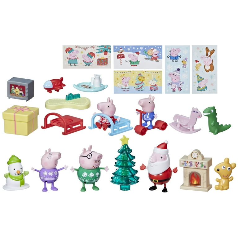 Peppa Pig Holiday Advent Calendar Christmas Gifts for Kids