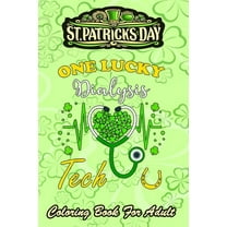 St Patricks Day Coloring Book For Adult: Beagle Dog Irish Leprechaun An ...