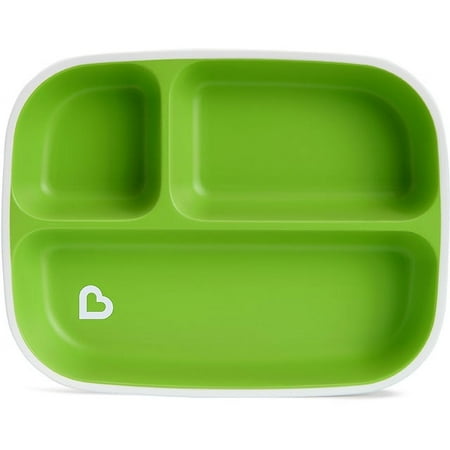 UPC: 0735282211751 | Munchkin Splash Divided Plate Green 1 Pack