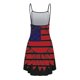thumbnail image 4 of WILLBEST Vestido Lino Vestidos De Verano Para Mujer Día De La Independencia Casual Minifaldas Sin Mangas, 4 of 4