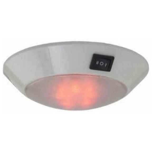 Lámpara LED tipo domo diurna y nocturna Sea-Dog Line 401757-1, color blanco
