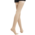 thumbnail image 1 of Bas de Compression TG Bas de Soutien Bas de Cuisse Orteils Ouverts, 1 of 3