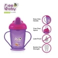 thumbnail image 2 of BeeBaby twin handle hard spout sipper double colour 180ML / 6Oz. -Purple, 2 of 9