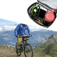 thumbnail image 4 of Bike Basket Bag Large Capacity Bike Handlebar Bag Detachable Bicycle Frame Pouch, 4 of 11