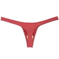 thumbnail image 3 of Botmois Men Bulge Thong String Underwear Men Lingerie Jockstrap Lace Tanga Bikini Black XL, 3 of 3