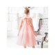 thumbnail image 4 of Vestido de Niña Rosa Flor Encaje Halter Princesa Boda Dama de Honor Tul 12 Años, 4 of 8