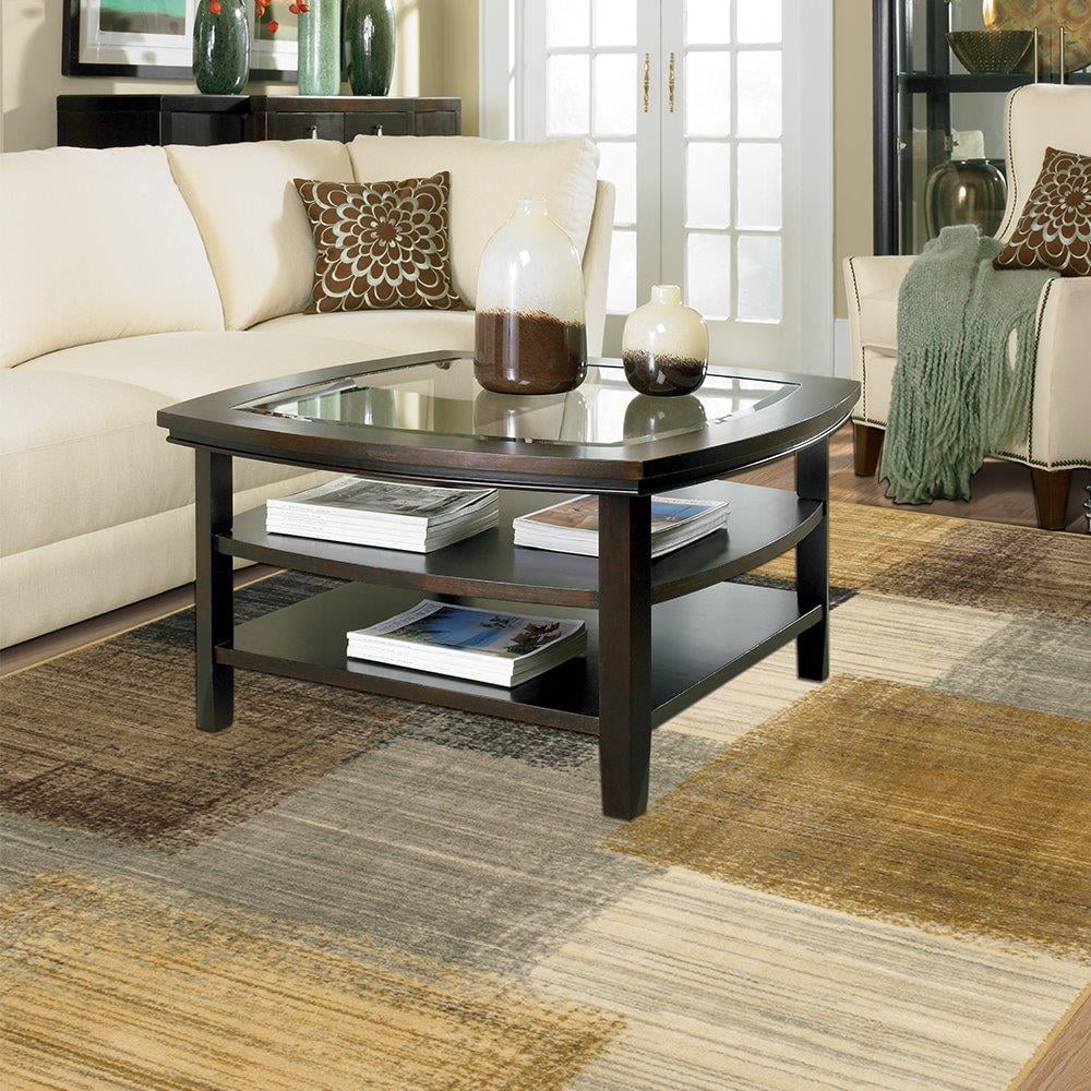 Mainstays Abstract Square Indoor Rug Desert Sand 5 X 7 Com