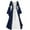 White, variant on Homenesgenics Plus Size Dresses For Women Women's Vintage Full Length Maxi Dress
