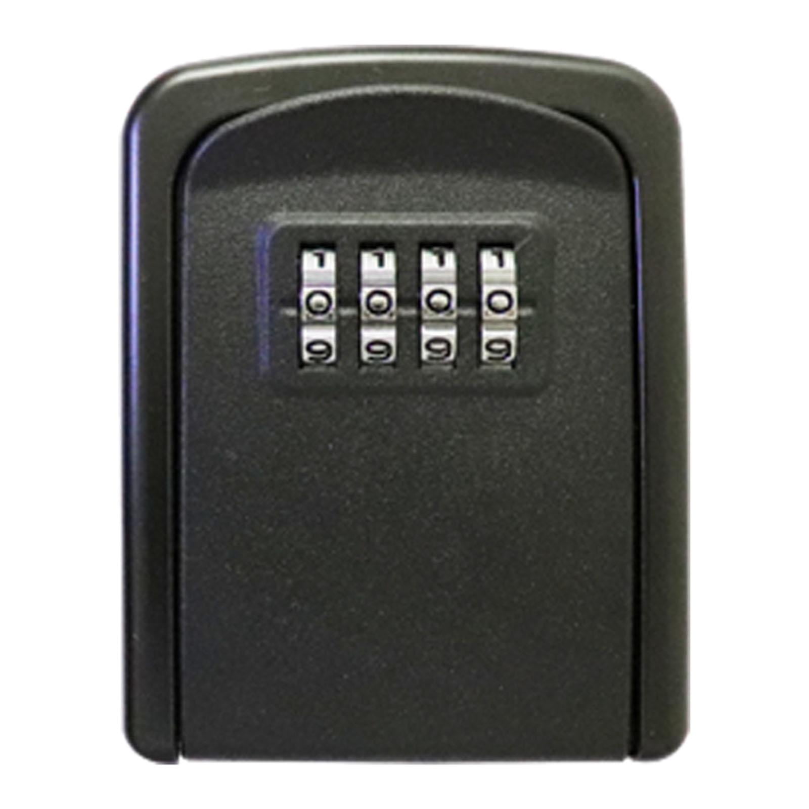 Portable Key Lock Box, 4 Digit Wall Mounted Lock Box, Password Key Case