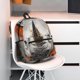 thumbnail image 5 of Disketp Polka Dot Rhino Welcome Mochila Ligera Clásica con Múltiples Bolsillos, Mochila Casual para Hombre y Mujer, Ideal para Escuela, Trabajo y Viajes, 5 of 6