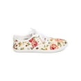 thumbnail image 2 of New Women Refresh Lemon-01 Canvas Floral Lace Up Flat Sneaker, 2 of 6