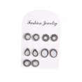 thumbnail image 4 of unbranded 5Pares Aretes Vintage De Para Mujer Regalo Para Aniversarios Y Fiesta, 4 of 7
