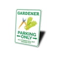 thumbnail image 4 of Gardener Parking Novelty Decor, Metal Wall Sign - 10x14 Inches, 4 of 4