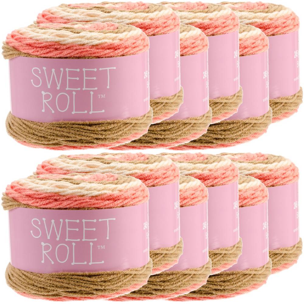 Premier Yarns Sweet Roll Yarn 12/PkCheesecake Pop