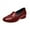 Wine, variant on Women's Classic Comfort Dress Shoes Casual Loafers Flats Cute Versatile Slip-Ons Shoes with Low Heel for Office Work Casual Wear Khaki Women Sandal
