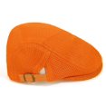 thumbnail image 3 of Minzimin 1Pack Breathable Mesh Flat Cap for Man/Woman Adjustable Newsboy Cap Cabbie Hat, 3 of 7