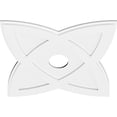 thumbnail image 2 of 28"OD x 5"ID x 10 1/2"C x 1"P Cosmo Architectural Grade PVC Contemporary Ceiling Medallion, 2 of 11